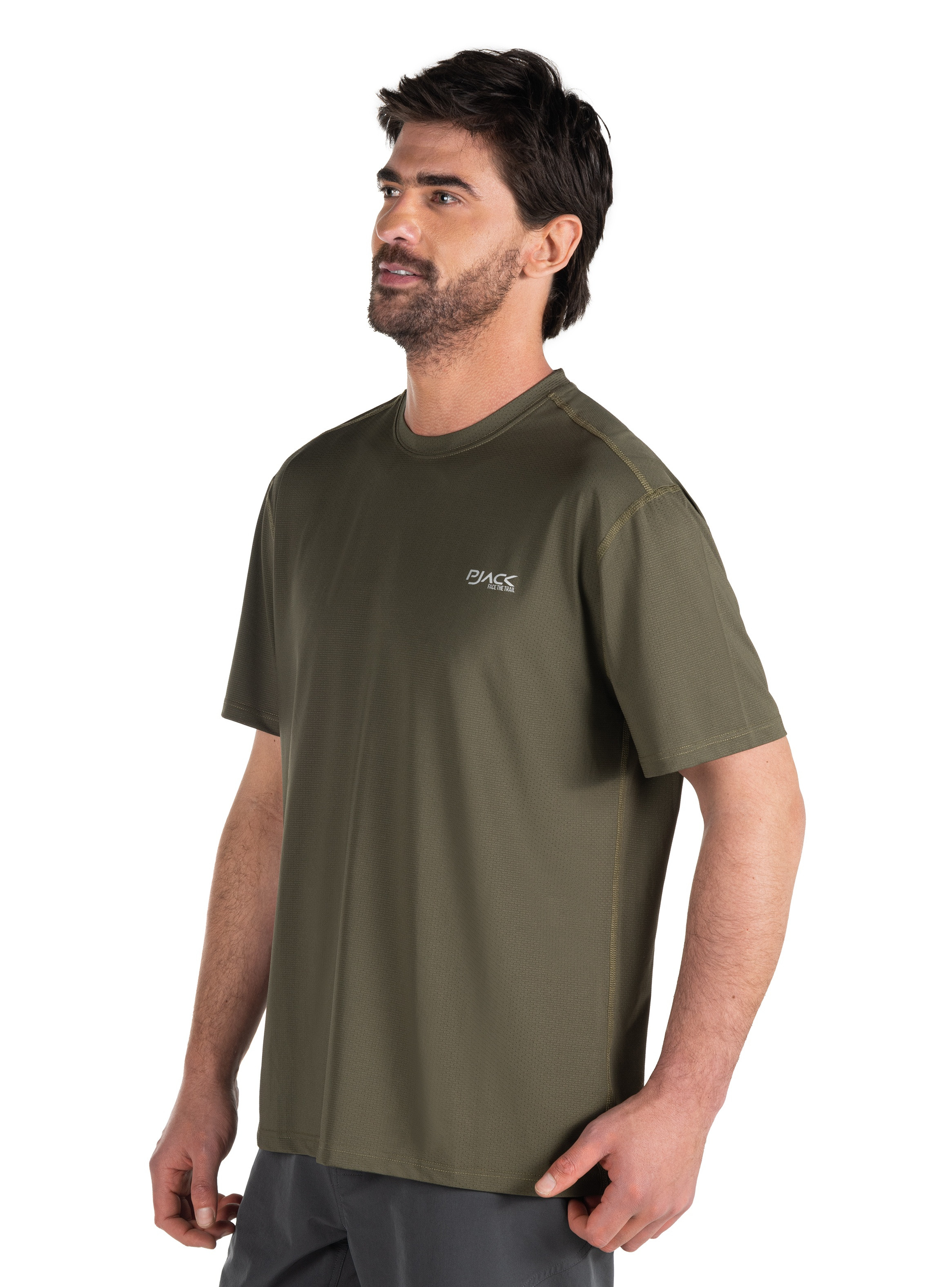 POLERA TRAINING HOMBRE PJACK - PAH001M | VERDE - 4