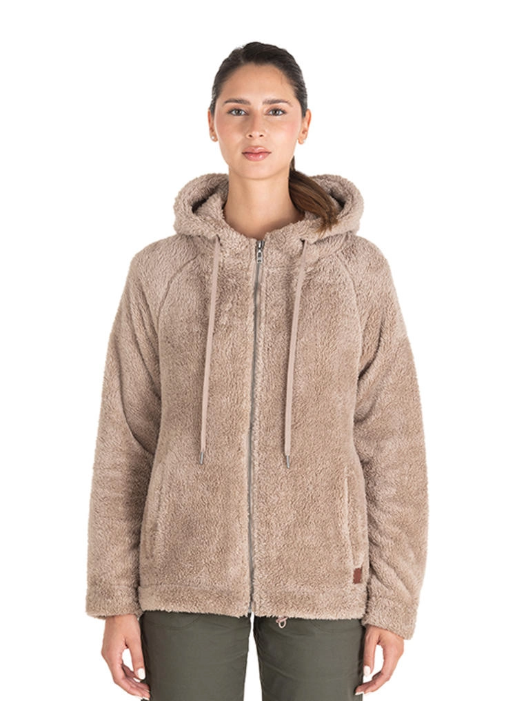 POLERON POLAR MUJER PANAMA JACK - J913 | MARRON CLARO - 1