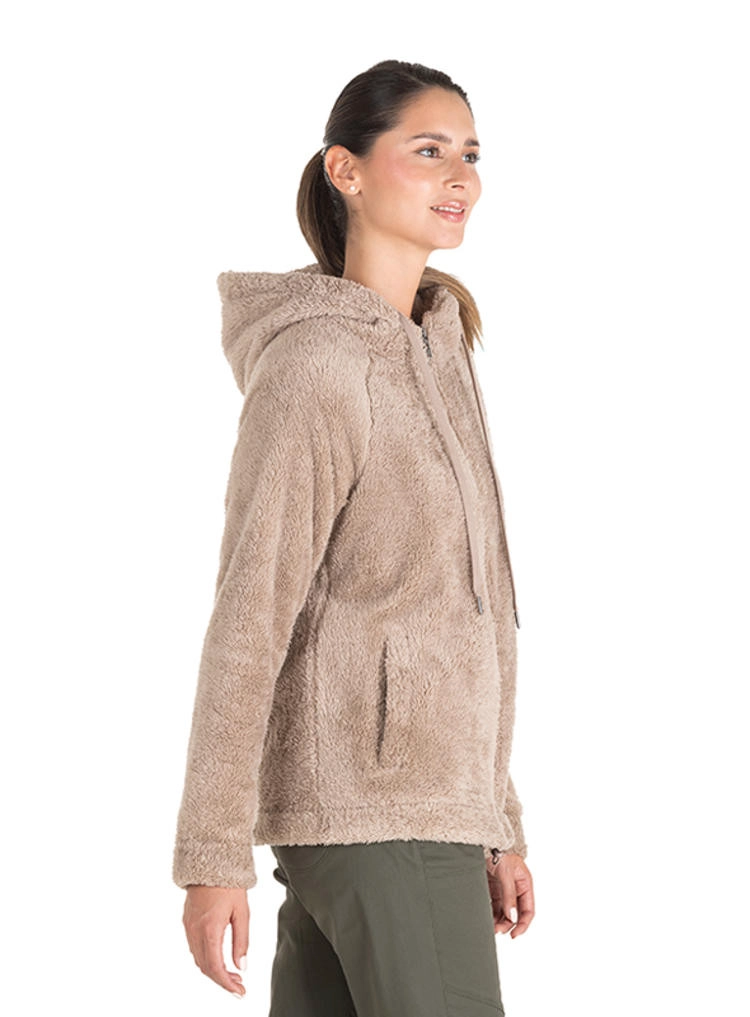 POLERON POLAR MUJER PANAMA JACK - J913 | MARRON CLARO - 2