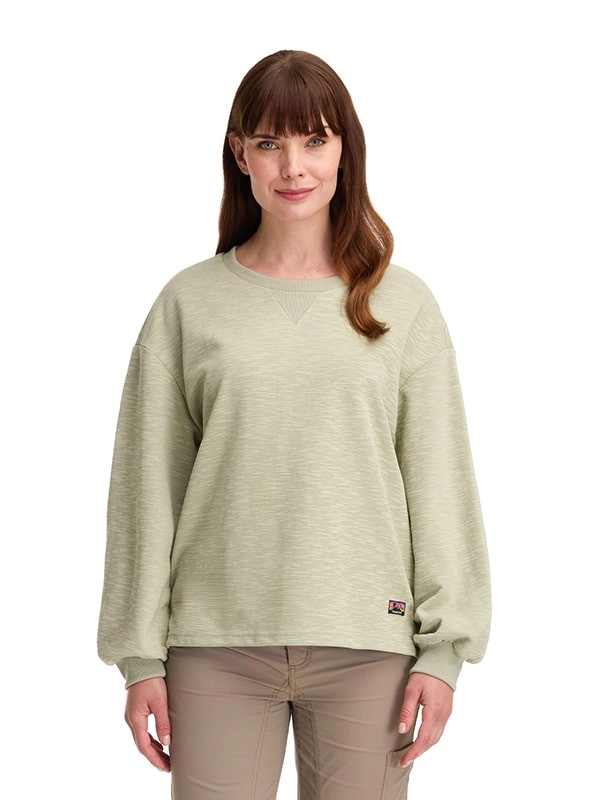 POLERON MUJER CASUAL ALGODON PANAMA JACK - K844 | VERDE - 2