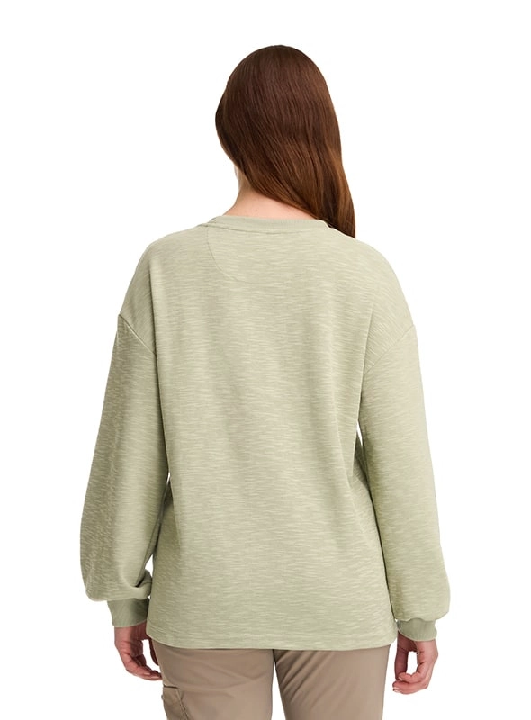 POLERON MUJER CASUAL ALGODON PANAMA JACK - K844 | VERDE - 3