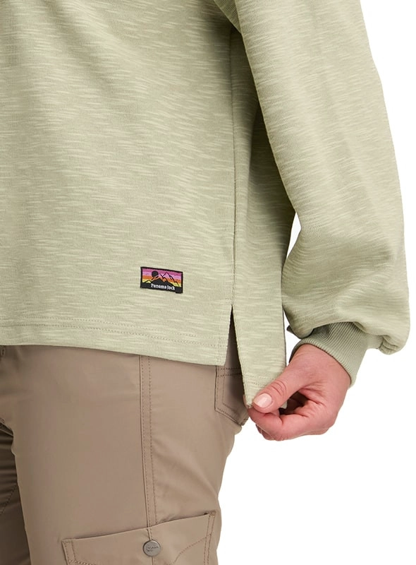 POLERON MUJER CASUAL ALGODON PANAMA JACK - K844 | VERDE - 5