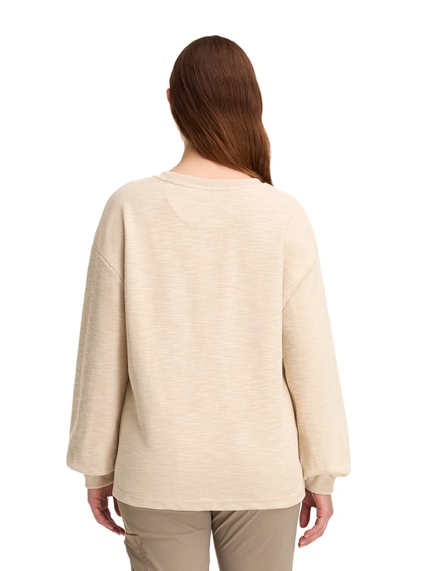 POLERON MUJER CASUAL ALGODON PANAMA JACK - K844 | VERDE - 9