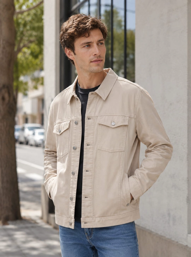 CHAQUETA HOMBRE TWILL PANAMA JACK - G957 - 1