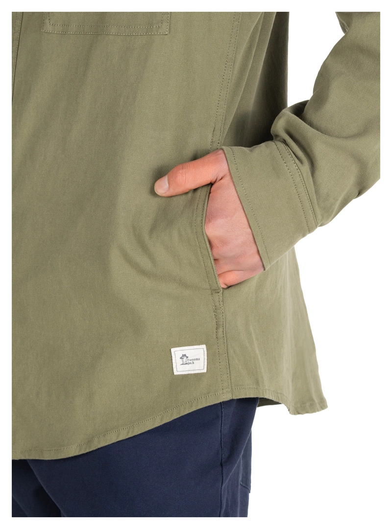 SOBRE CAMISA OVERSHIRT HOMBRE PANAMA JACK - PJH009M | VERDE - 4
