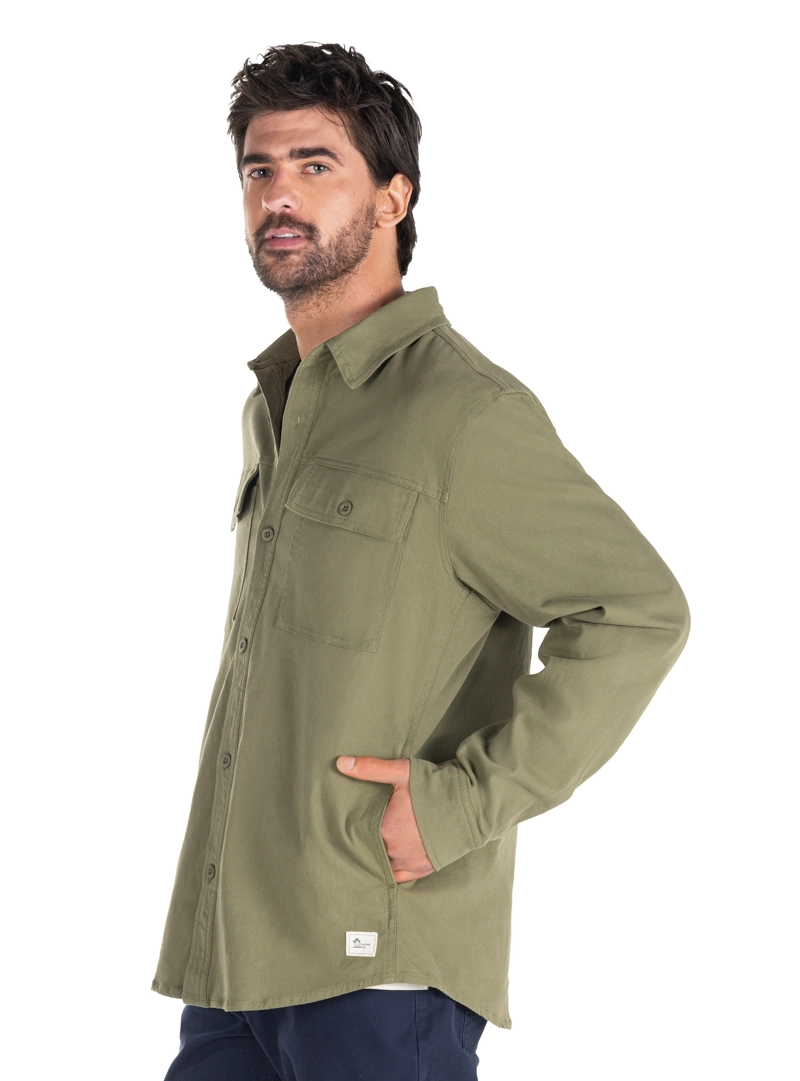 SOBRE CAMISA OVERSHIRT HOMBRE PANAMA JACK - PJH009M | VERDE - 5