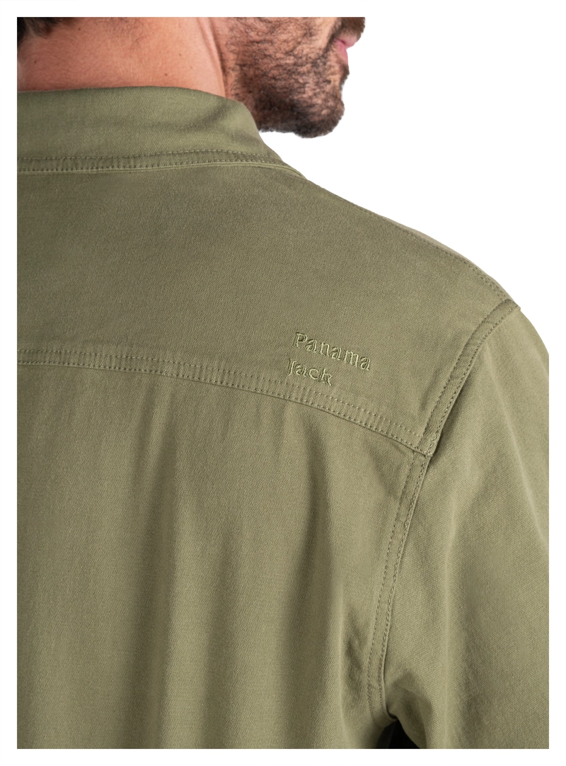 SOBRE CAMISA OVERSHIRT HOMBRE PANAMA JACK - PJH009M | VERDE - 6