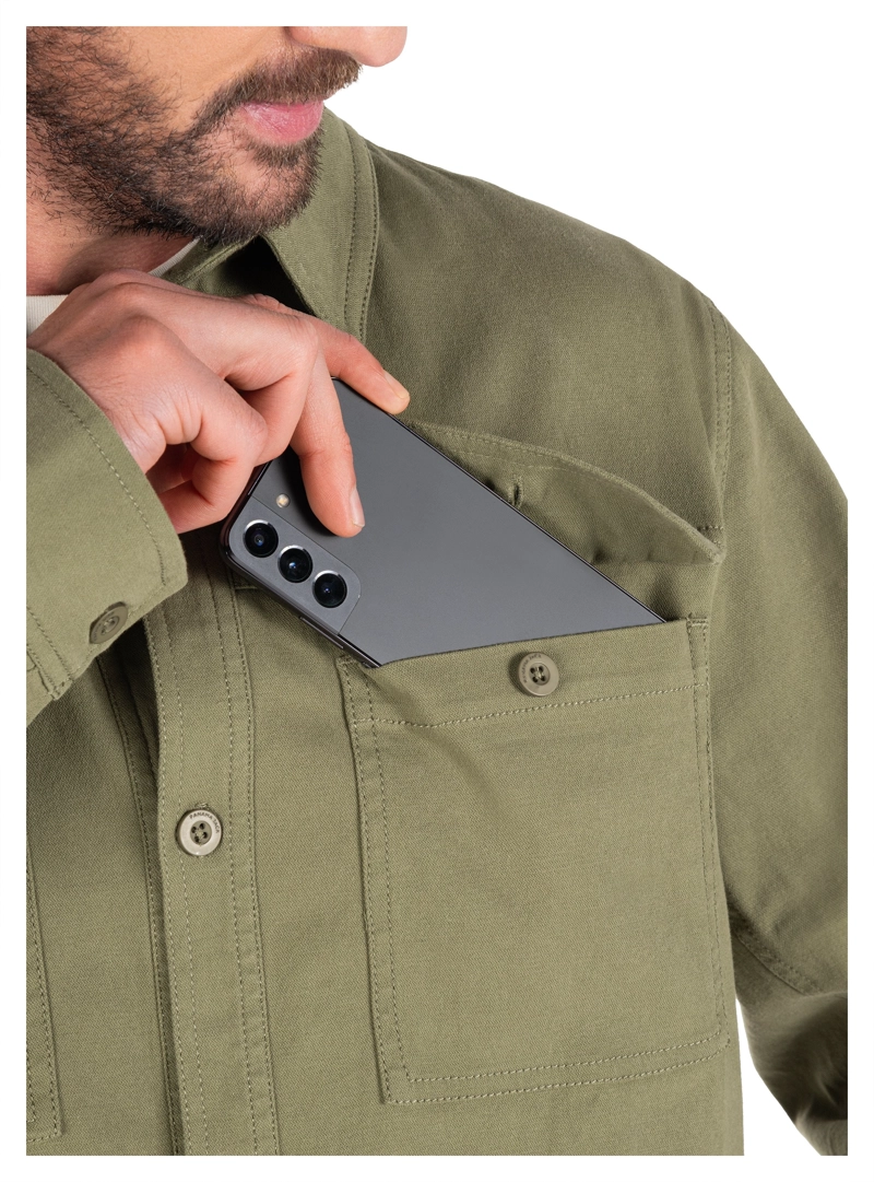 SOBRE CAMISA OVERSHIRT HOMBRE PANAMA JACK - PJH009M | VERDE - 7