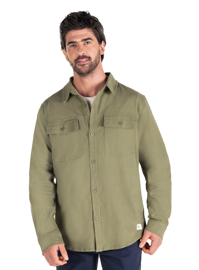 SOBRE CAMISA OVERSHIRT HOMBRE PANAMA JACK - PJH009M | VERDE - 9
