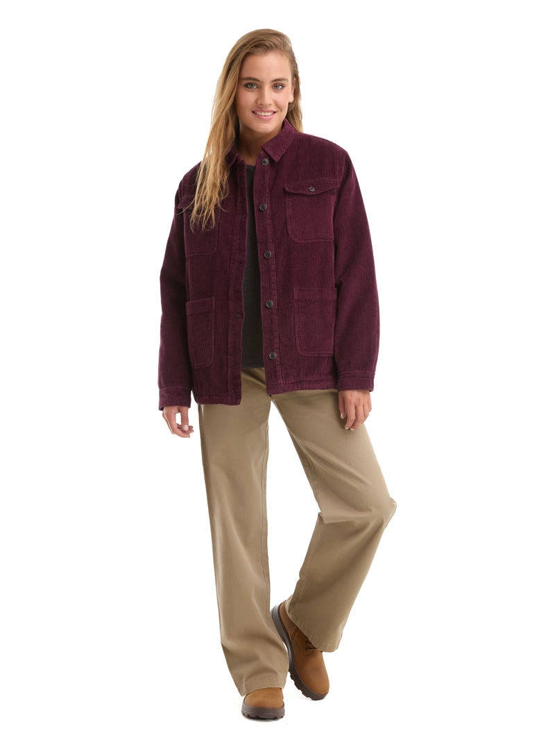 CHAQUETA MUJER COTELE  CHIPORRO PANAMA JACK - L984 | BORDO - 7