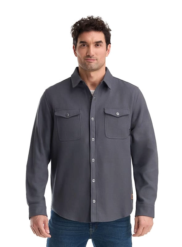 SOBRECAMISA CASUAL HOMBRE PANAMA JACK - K871 | GRIS - 2