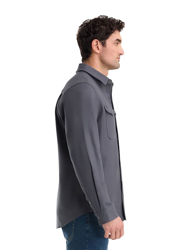 SOBRECAMISA CASUAL HOMBRE PANAMA JACK - K871 | GRIS - 3
