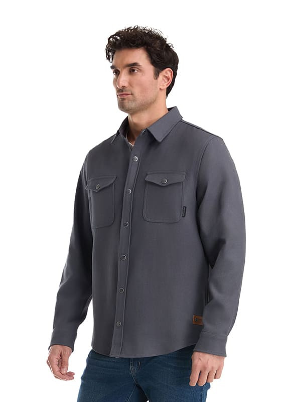 SOBRECAMISA CASUAL HOMBRE PANAMA JACK - K871 | GRIS - 4