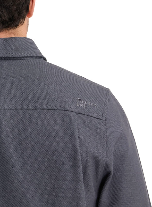 SOBRECAMISA CASUAL HOMBRE PANAMA JACK - K871 | GRIS - 7