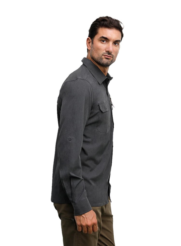 CAMISA OUTDOOR HOMBRE PANAMA JACK - H959 | GRIS - 2