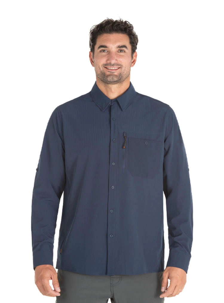 PANAMA JACK CAMISA HOMBRE OUTDOOR PJACK - J929 | AZUL
