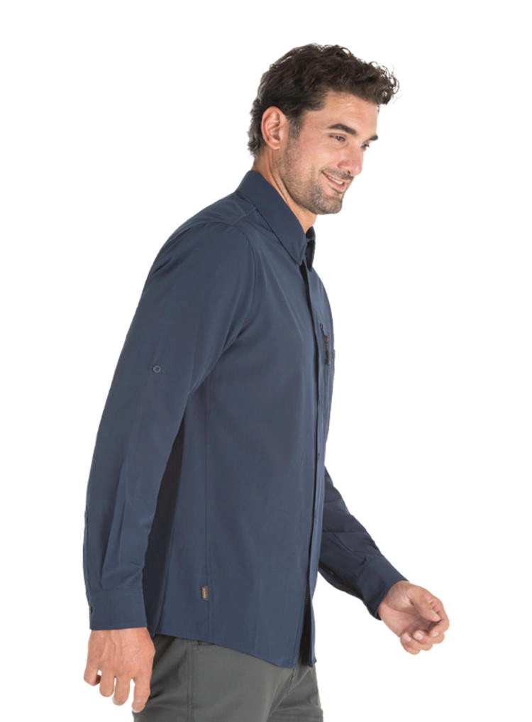 CAMISA HOMBRE OUTDOOR PJACK - J929 | AZUL - 2