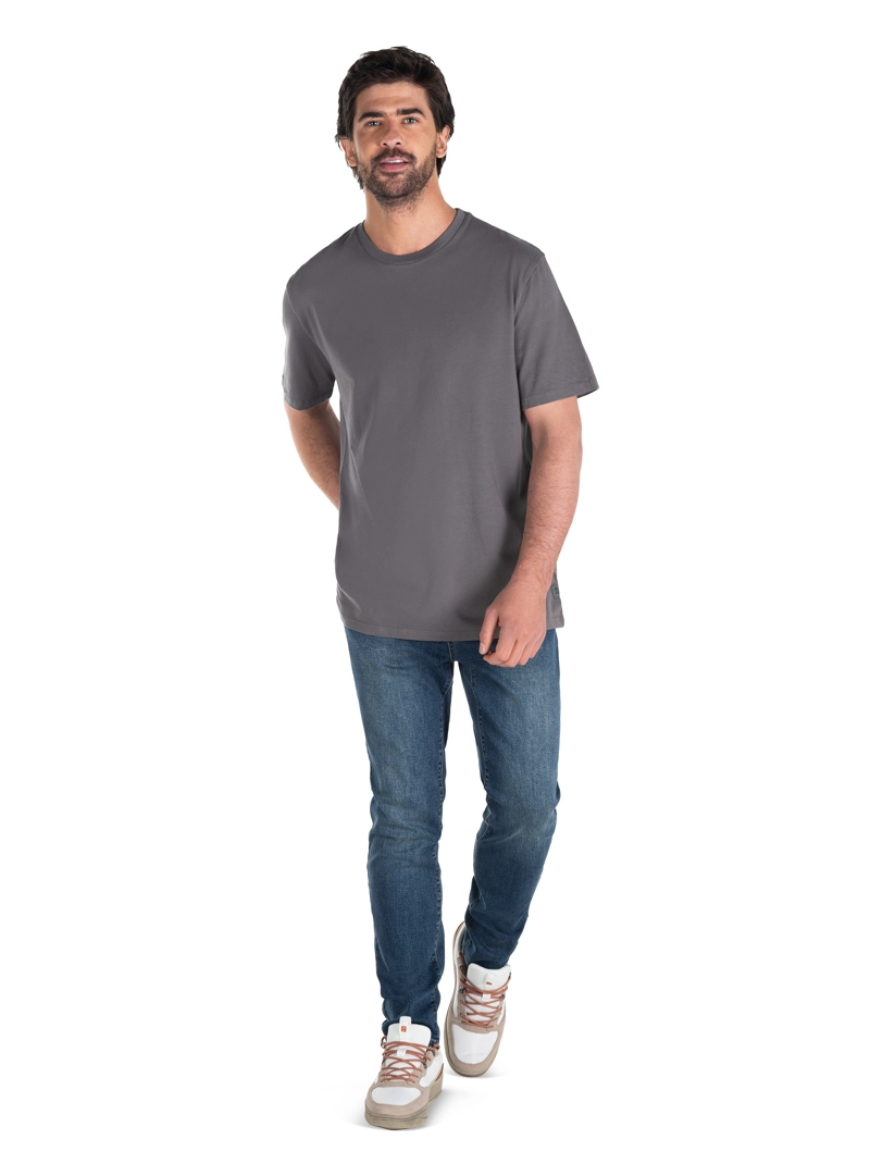 POLERA HOMBRE ALGODON PANAMA JACK - PJH001M | CELESTE - 7