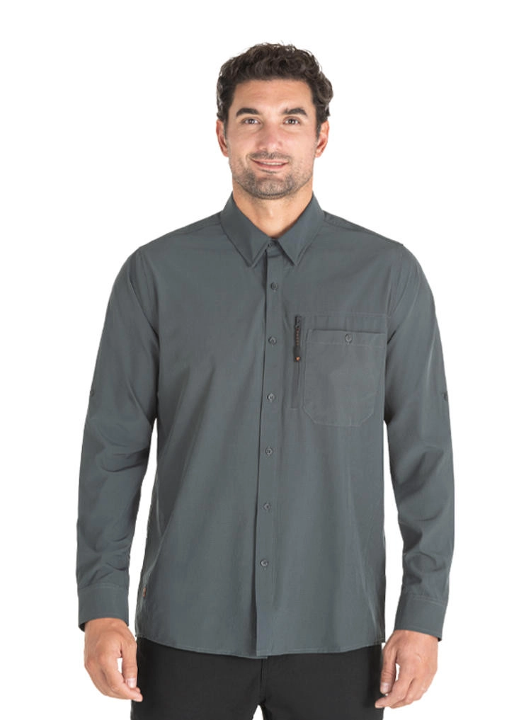 PANAMA JACK CAMISA HOMBRE OUTDOOR PJACK - J929 | GRIS