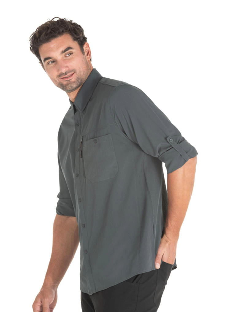 CAMISA HOMBRE OUTDOOR PJACK - J929 | GRIS - 4