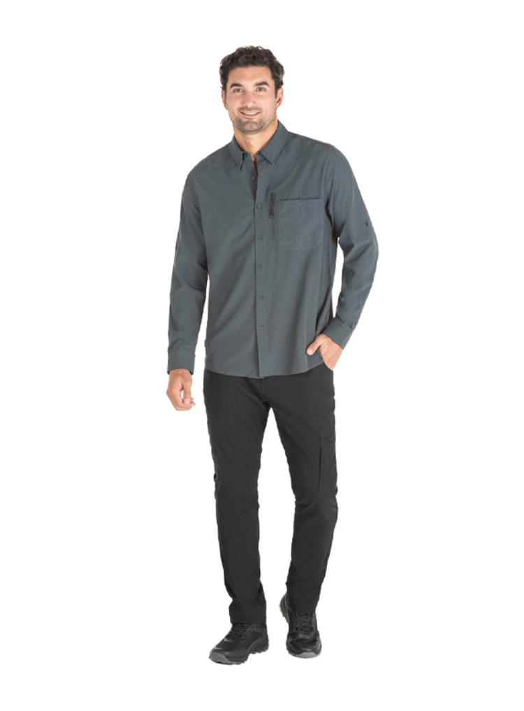 CAMISA HOMBRE OUTDOOR PJACK - J929 | GRIS - 6