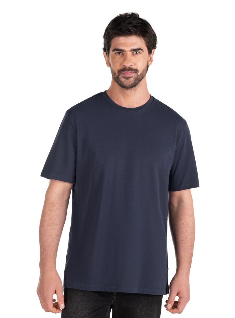 POLERA HOMBRE ALGODON PANAMA JACK - PJH001M | AZUL - 2