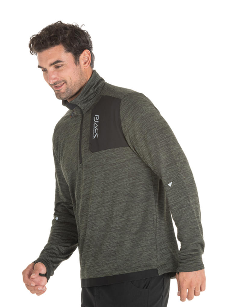 POLERON OUTDOOR Y CASUAL HOMBRE PJACK - J931 | VERDE - 7