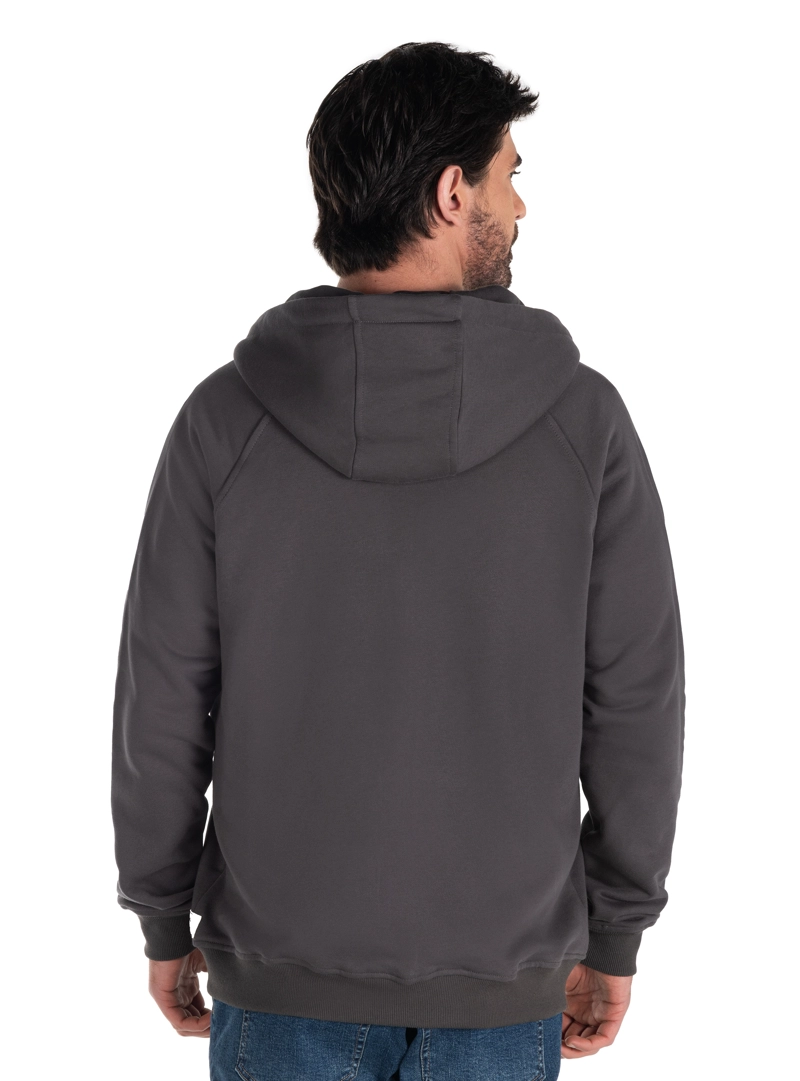 POLERON UNISEX ZIPPER PANAMA JACK - PJH007M | GRIS - 2