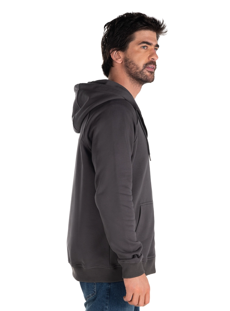 POLERON UNISEX ZIPPER PANAMA JACK - PJH007M | GRIS - 3