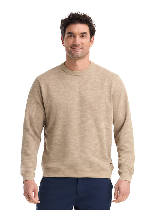 POLERON CASUAL HOMBRE PANAMA JACK - K869 | BEIGE - 1