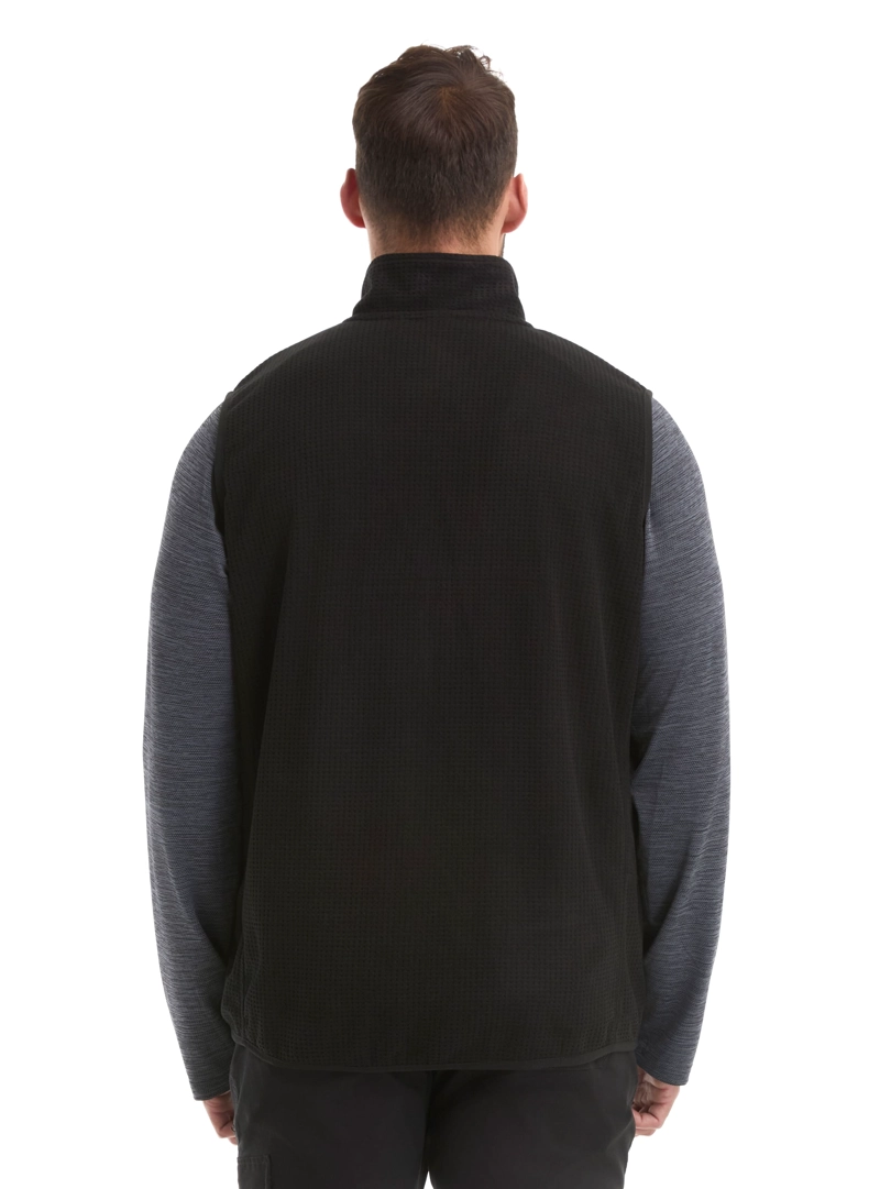 POLERON HOMBRE SIN MANGAS POLAR WAFLE PANAMA JACK - L979 | MARRON CLARO - 9