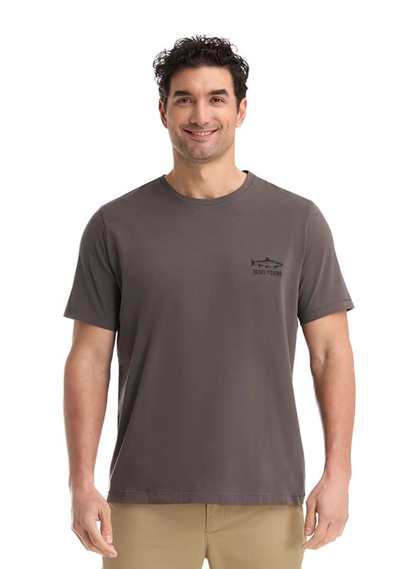POLERA HOMBRE ALGODON ESTAMPADA MANGA CORTA PANAMA JACK - K856 | GRIS - 2