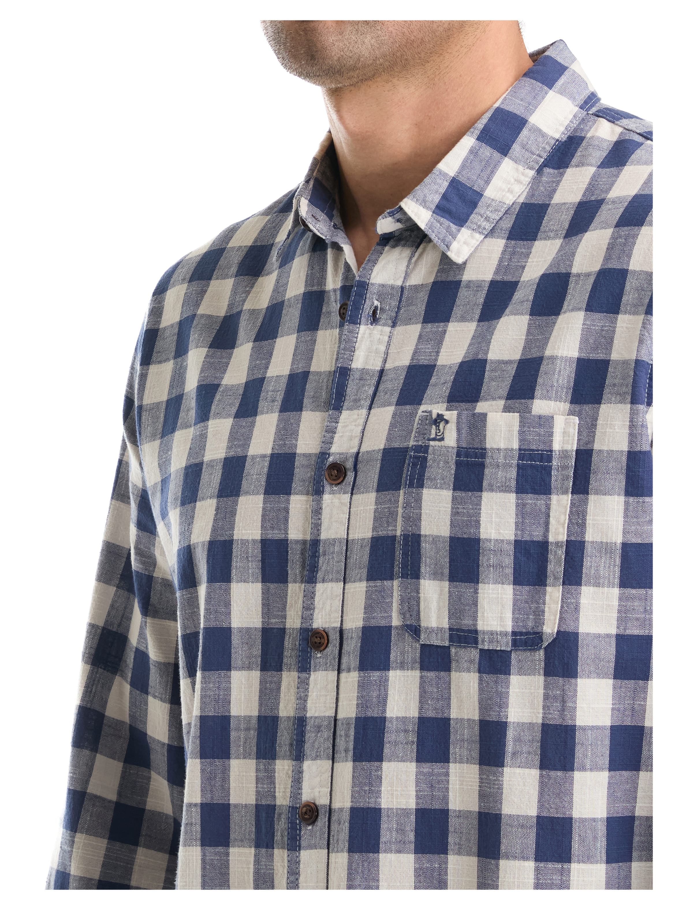 CAMISA CASUAL HOMBRE PANAMA JACK - K865 | AZUL - 4
