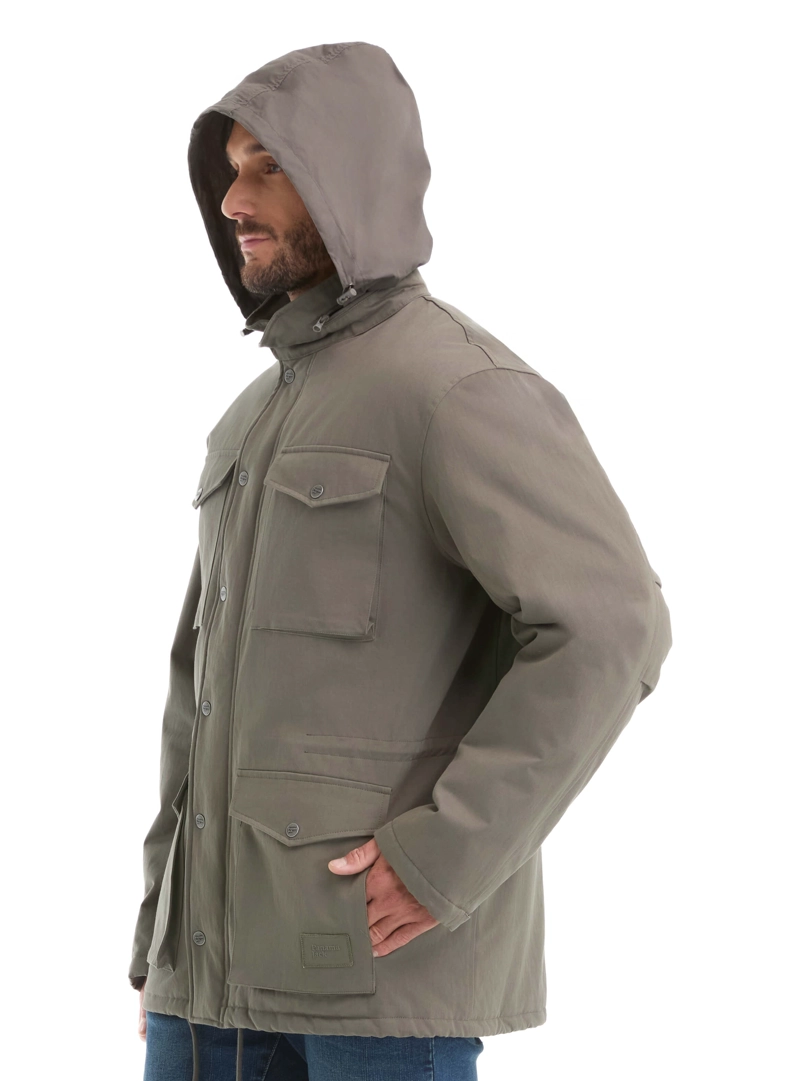 CHAQUETA HOMBRE WAXED GORRO PANAMA JACK - L970 | VERDE - 8