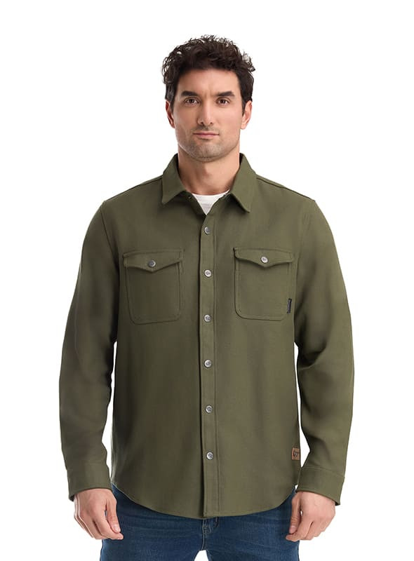 SOBRECAMISA CASUAL HOMBRE PANAMA JACK - K871 | VERDE - 1
