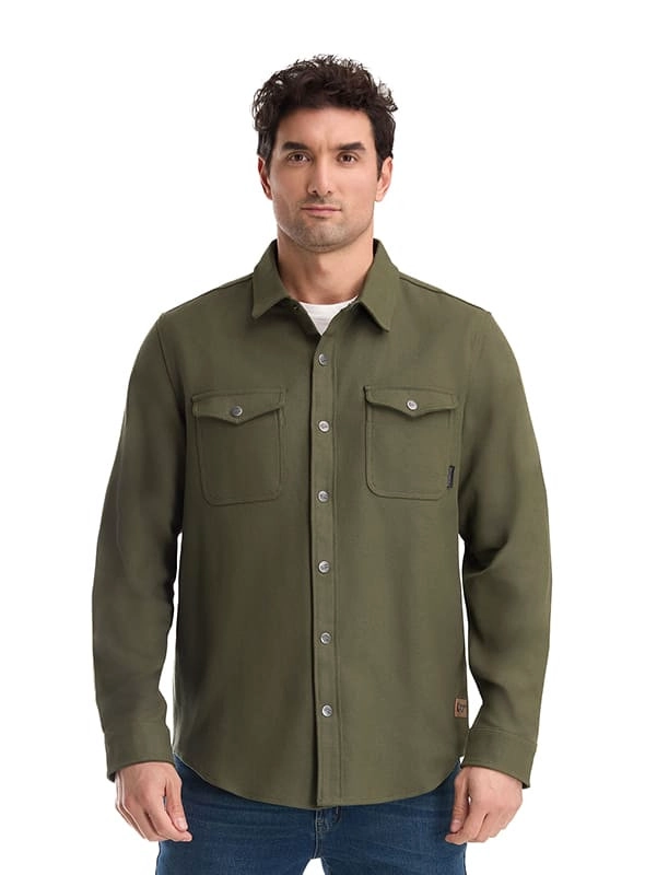 SOBRECAMISA CASUAL HOMBRE PANAMA JACK - K871 | VERDE - 3