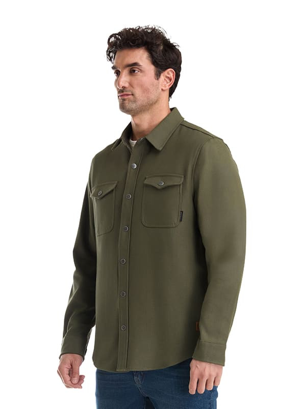 SOBRECAMISA CASUAL HOMBRE PANAMA JACK - K871 | VERDE - 4