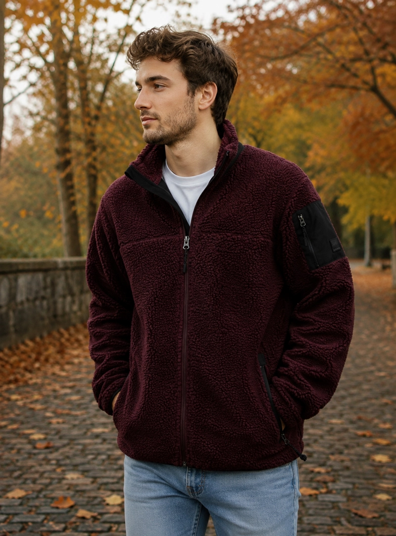 CHAQUETA HOMBRE CHIPORRO PANAMA JACK - H950 | BORDO - 1