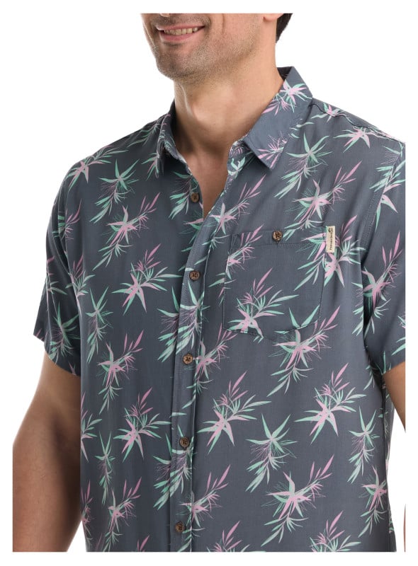 GUAYABERA CASUAL HOMBRE PANAMA JACK - G972 | GRIS - 2