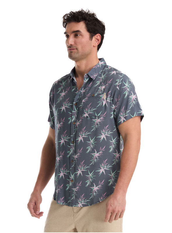GUAYABERA CASUAL HOMBRE PANAMA JACK - G972 | GRIS - 4