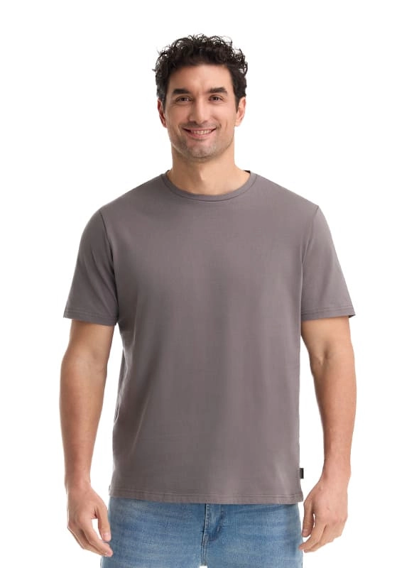 POLERA HOMBRE ALGODON ESTAMPADA PANAMA JACK - K857 | GRIS - 2
