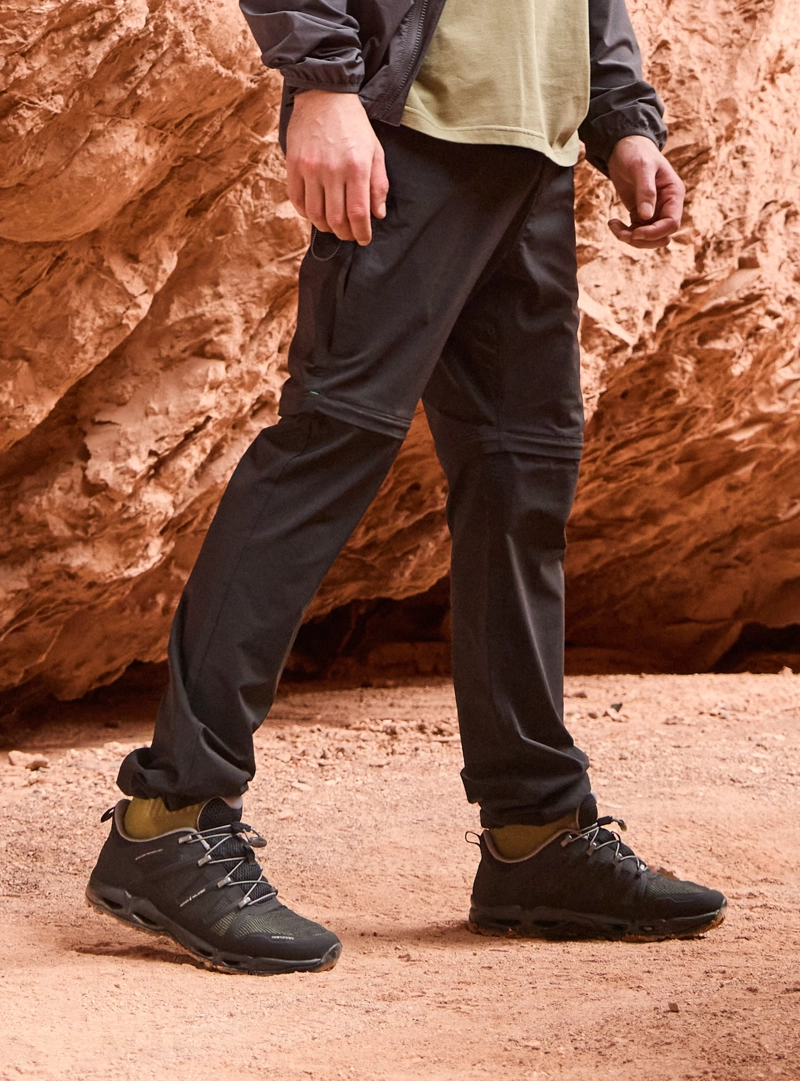 PANTALON HOMBRE DESMONTABLE PJACK - PAH004M | NEGRO - 1