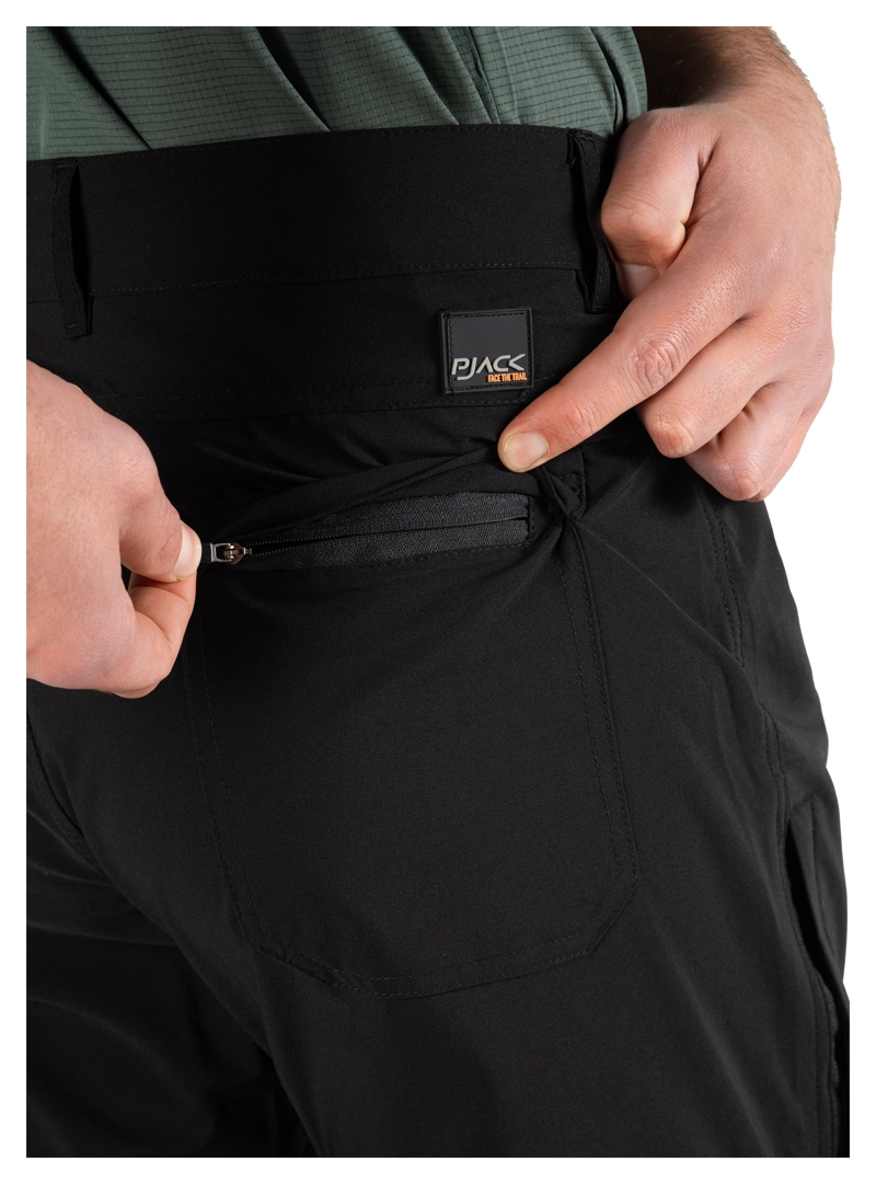 PANTALON HOMBRE DESMONTABLE PJACK - PAH004M | NEGRO - 5
