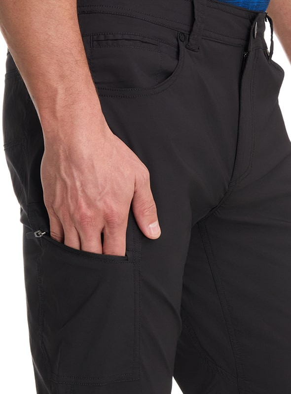 PANTALON OUTDOOR Y CASUAL HOMBRE PJACK - K854 | NEGRO - 6