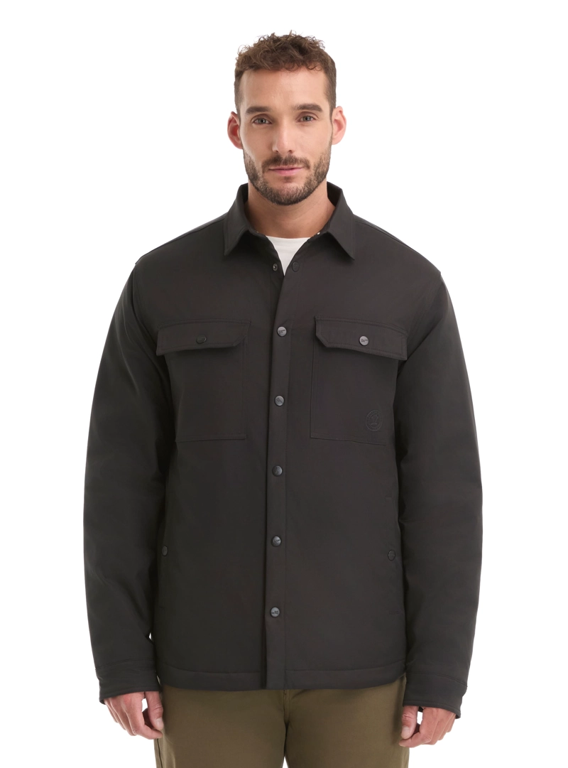 CHAQUETA HOMBRE ACOLCHADA LIVIANA PADDING PANAMA JACK - L971 | NEGRO - 2