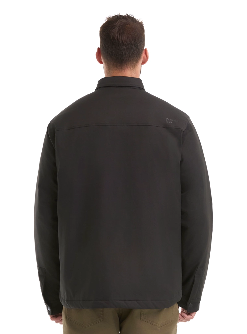 CHAQUETA HOMBRE ACOLCHADA LIVIANA PADDING PANAMA JACK - L971 | NEGRO - 4
