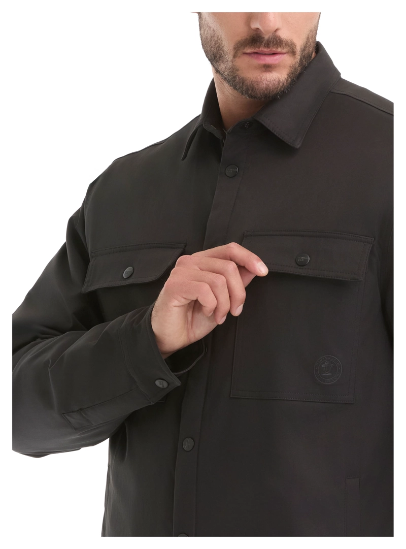 CHAQUETA HOMBRE ACOLCHADA LIVIANA PADDING PANAMA JACK - L971 | NEGRO - 6