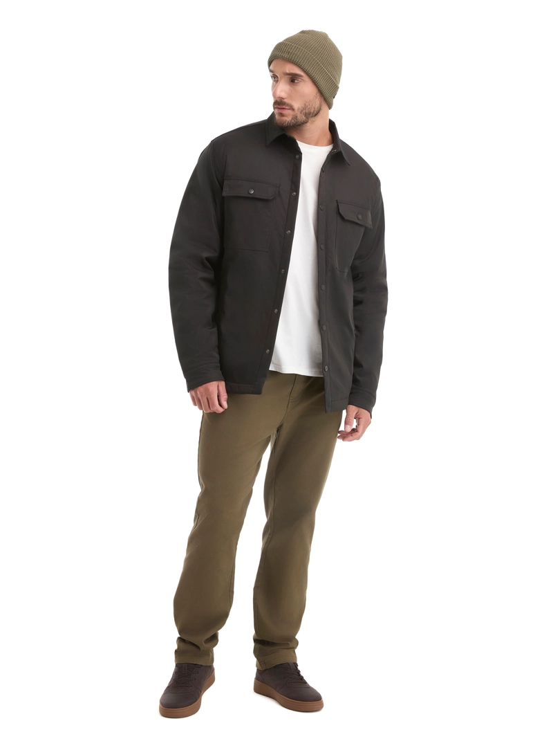CHAQUETA HOMBRE ACOLCHADA LIVIANA PADDING PANAMA JACK - L971 | NEGRO - 7