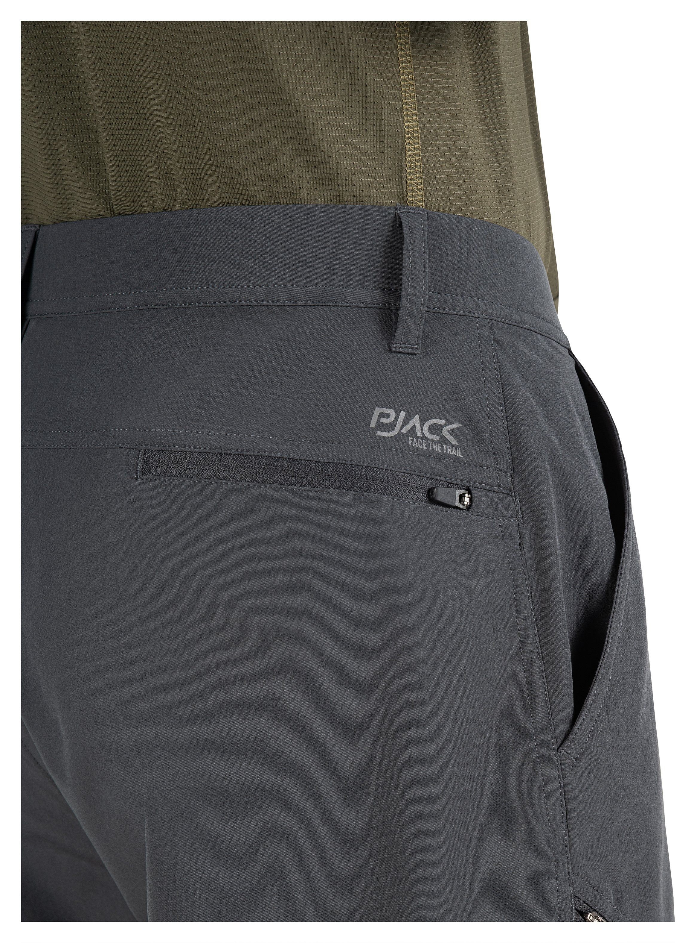 SHORT OUTDOOR HOMBRE PJACK - PAH005M | GRIS - 8