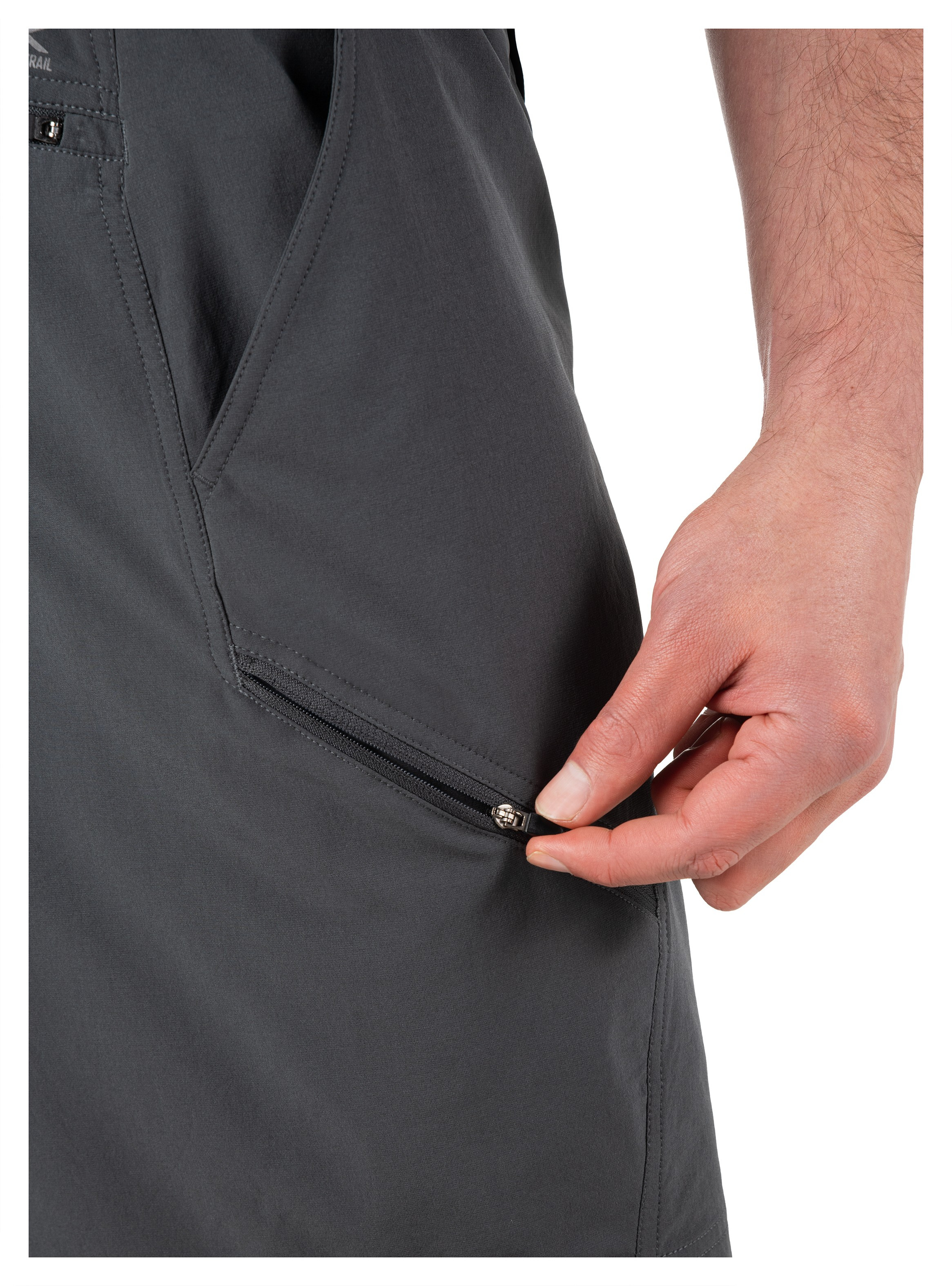 SHORT OUTDOOR HOMBRE PJACK - PAH005M | GRIS - 9